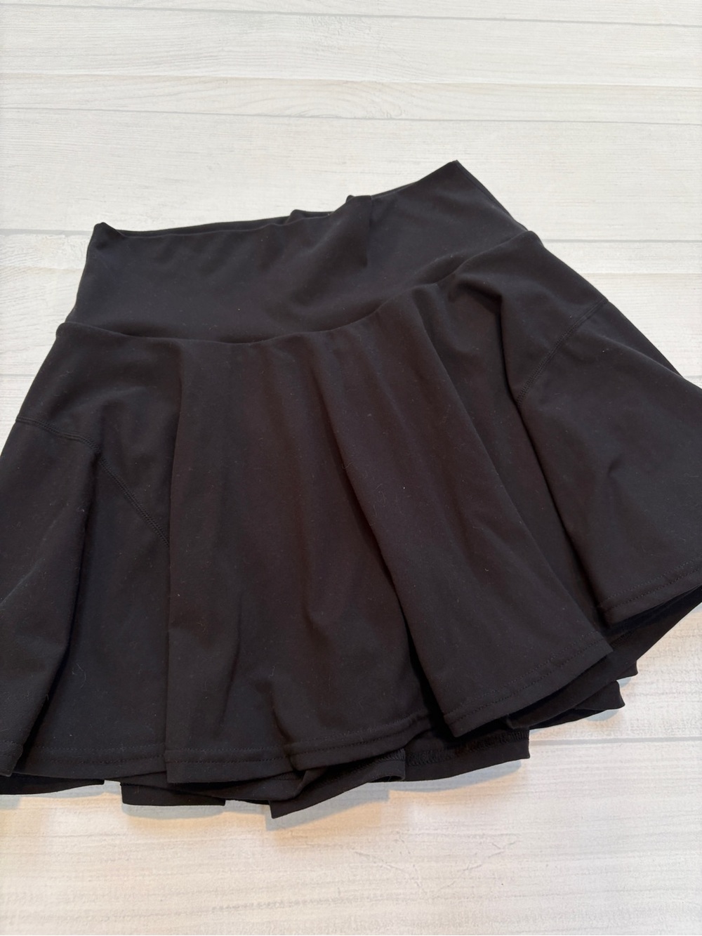 POPFLEX Black Circle Skater Skirt